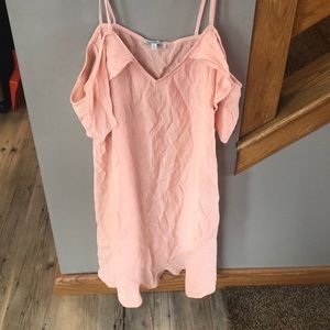 Pink Shift Dress